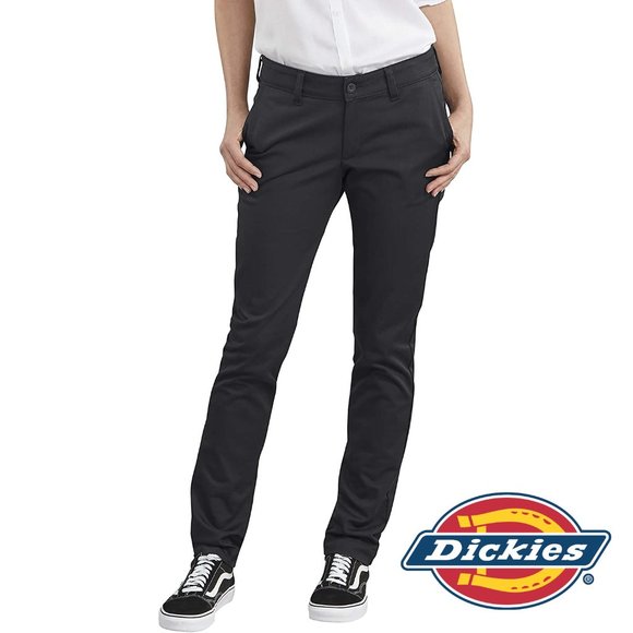 Dickies Womens Straight Flex Twill Pant